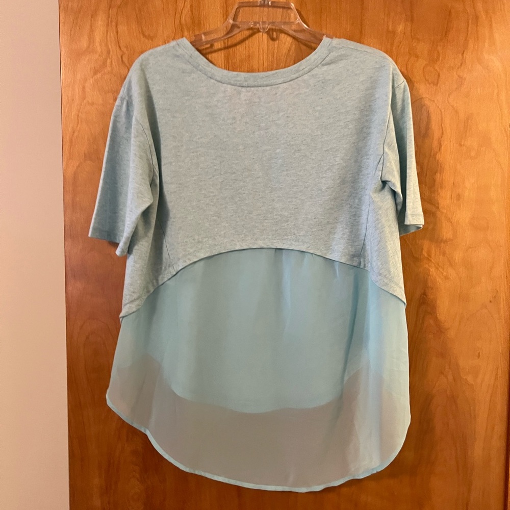 Disney Store Alice In Wonderland Shirt Top Blue Animators Collection Medium - Picture 10 of 10
